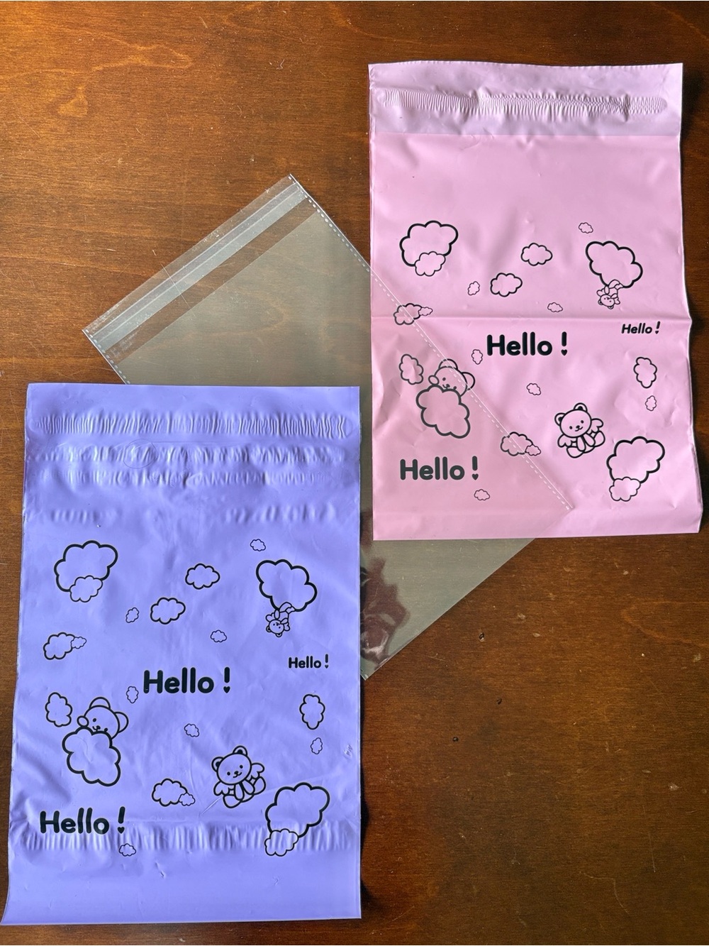 Buy Now‼️ Set of 50 Poly Mailer & Cellophane Bag Mix (Pick Your Color) - Picture 4 of 4